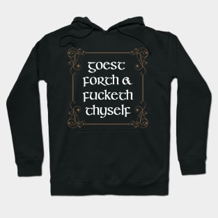 Swearing With Class - Classical Swearing Hoodie